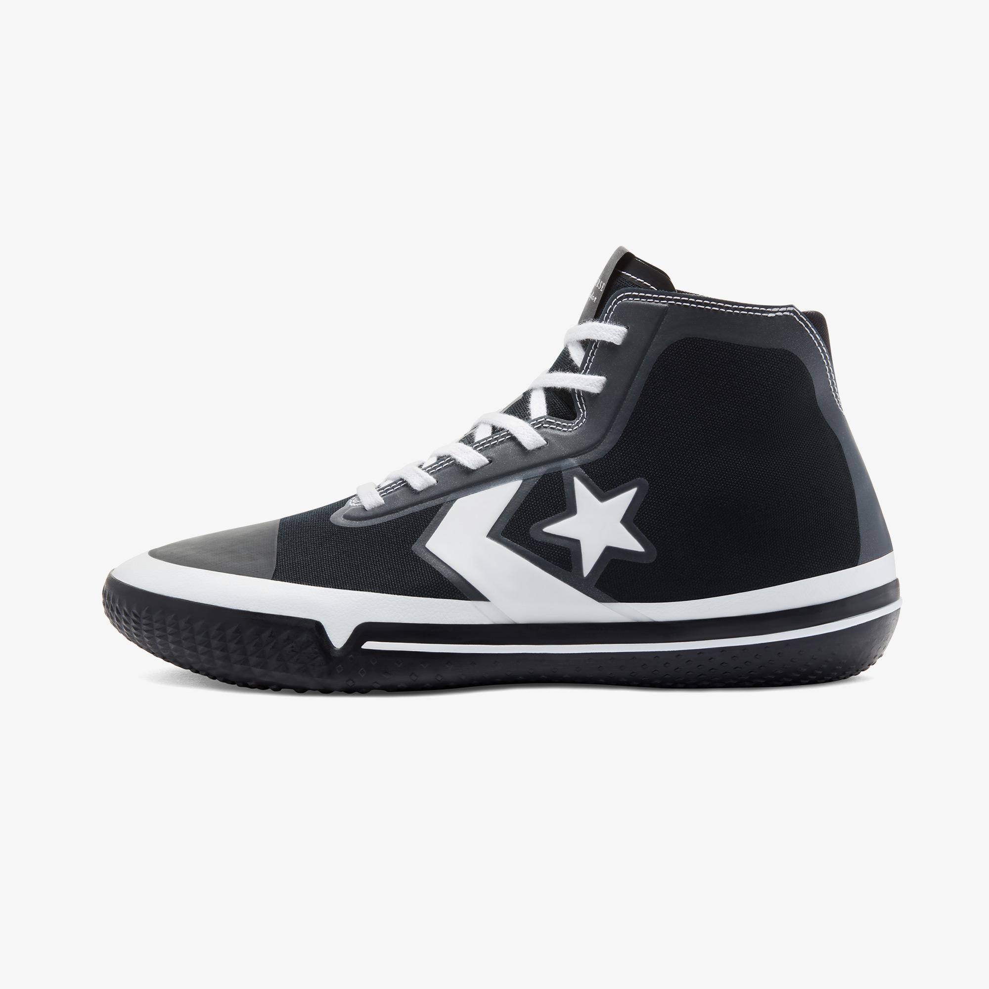 Converse All Star Pro Bb Canvas Hi Erkek Siyah Sneaker
