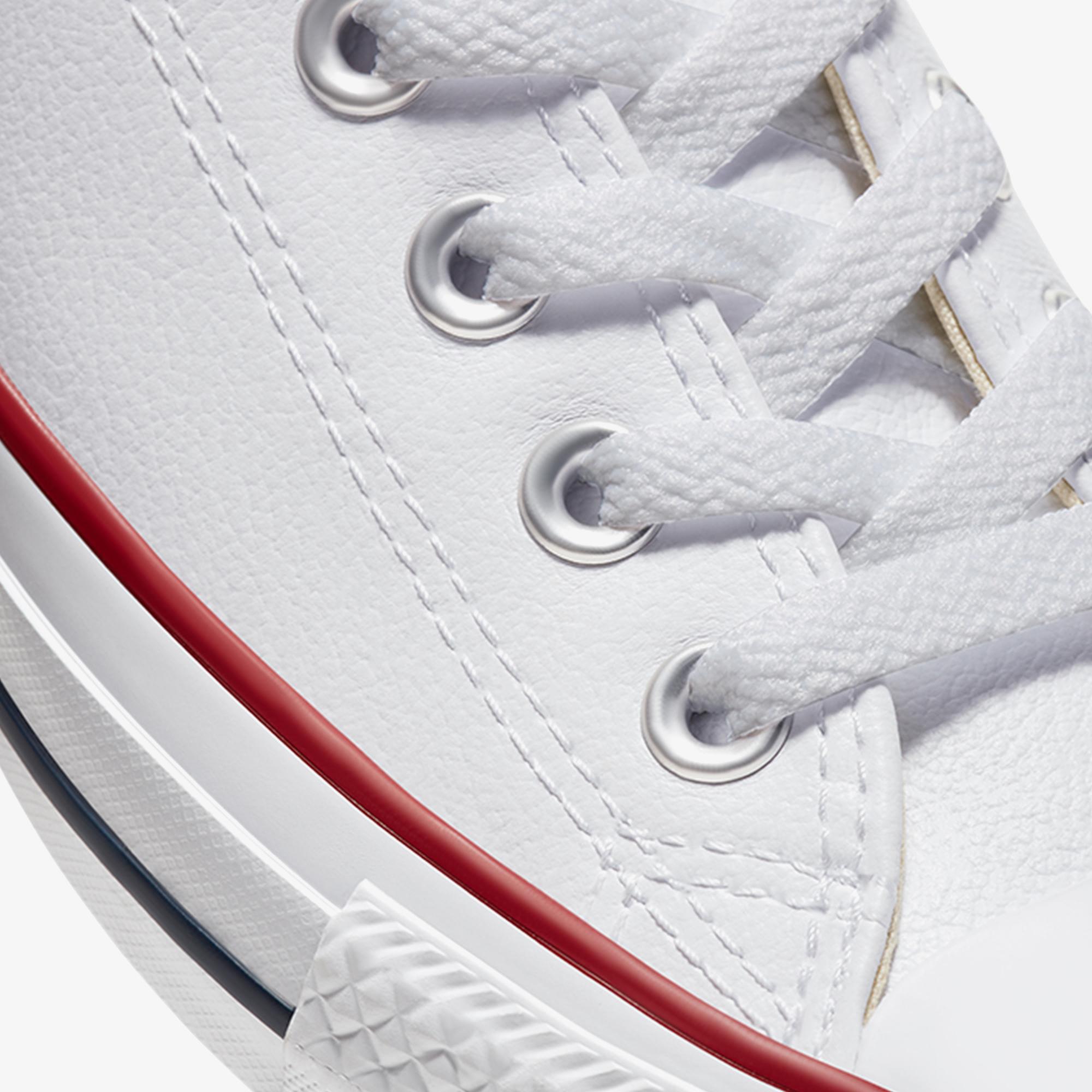 Converse Chuck Taylor All Star Unisex Beyaz Deri Sneaker