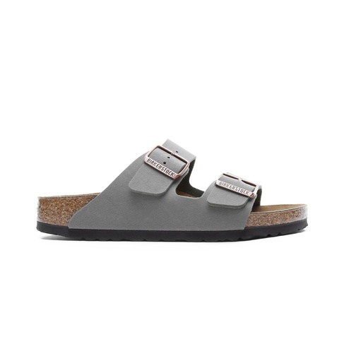  Birkenstock Arizona Bf Unisex Gri Sandalet