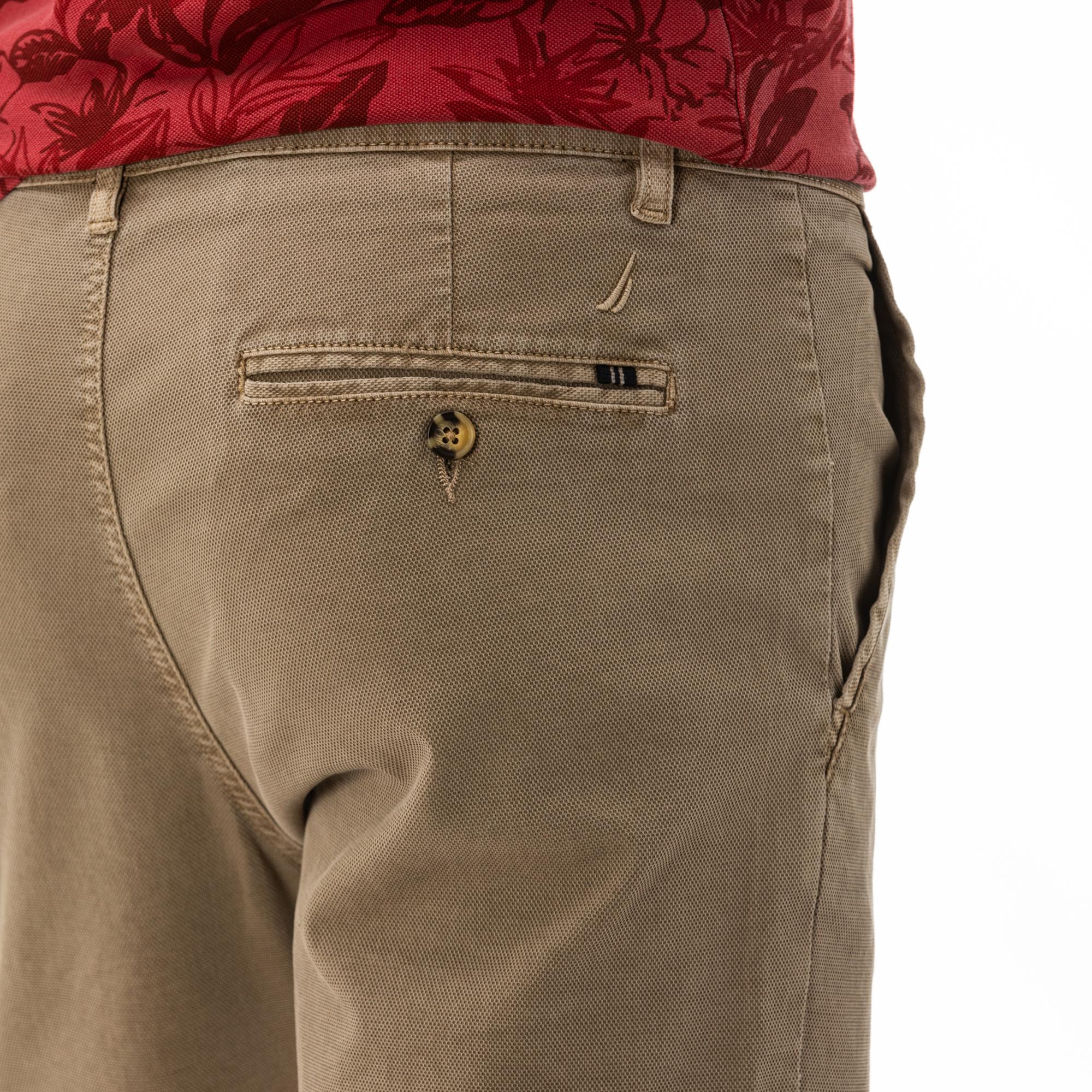 Nautica Bej Slim Fit Şort