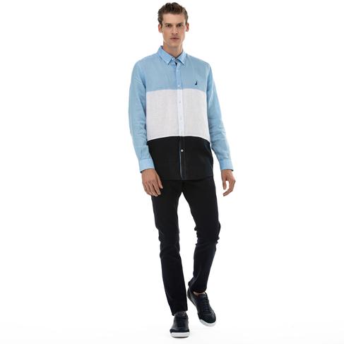  Nautica Lacivert Slim Fit Pantolon