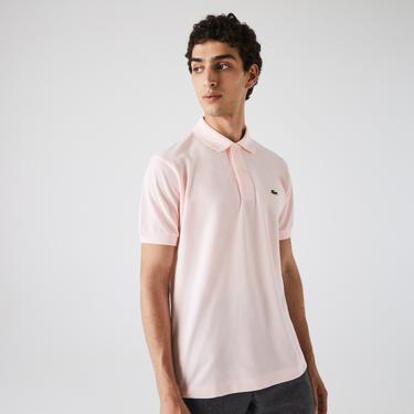  Lacoste L1212 Erkek Pembe Polo