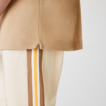  Lacoste L.12.12 Erkek Classic Fit Kahverengi Polo