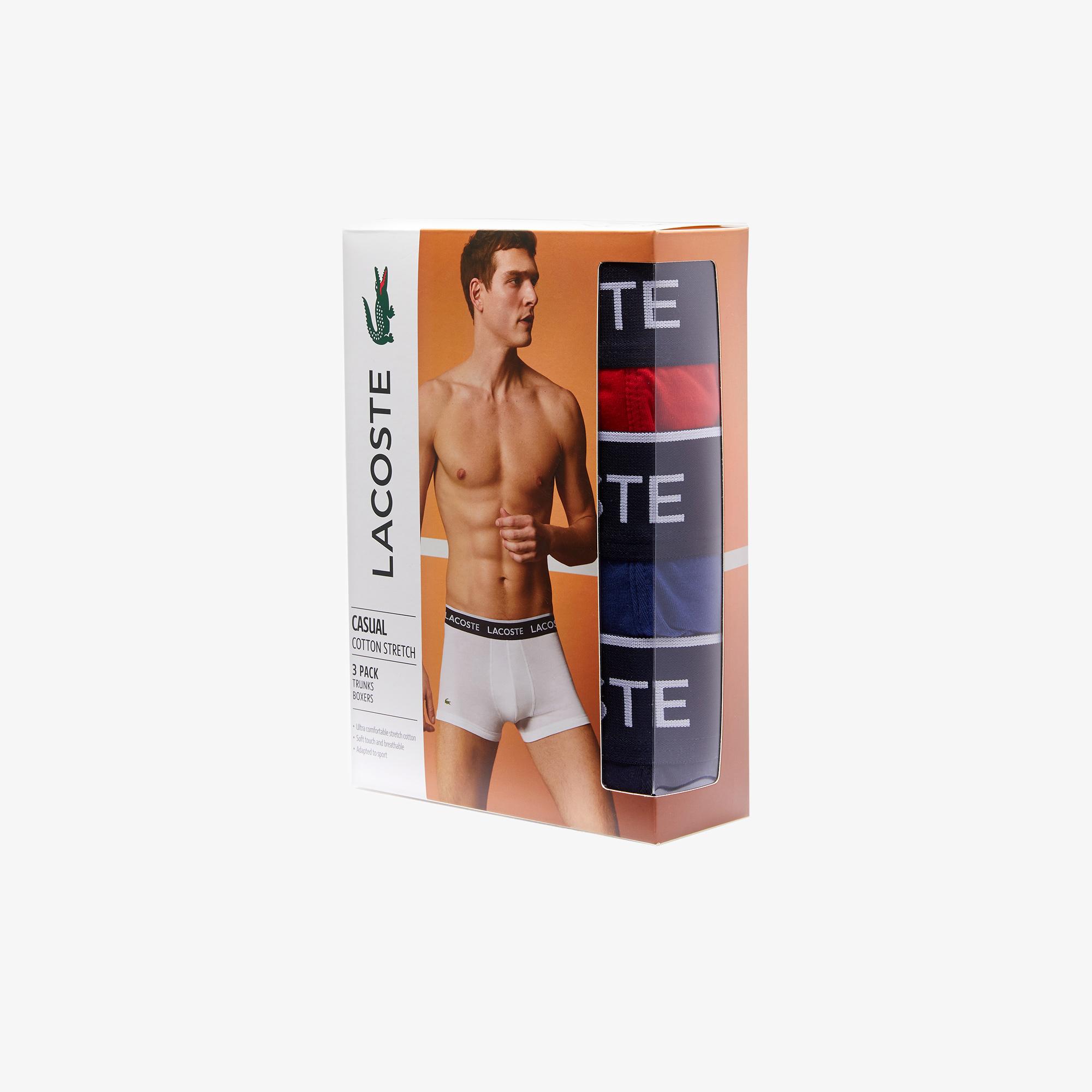 Active Erkek 3'lü Renkli Boxer
