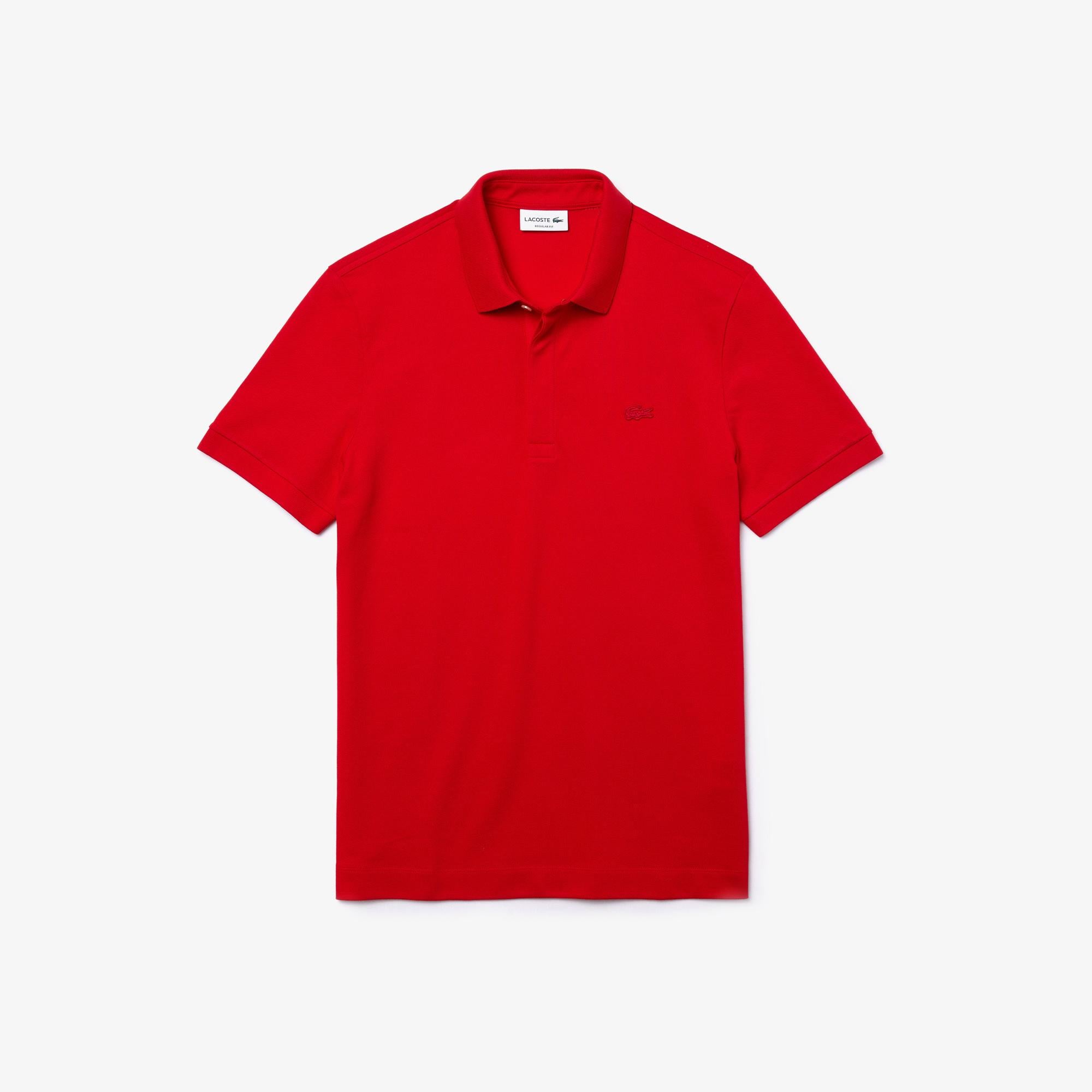 Erkek Regular Fit Kırmızı Paris Polo