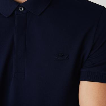  Lacoste Paris Erkek Regular Fit Lacivert Polo
