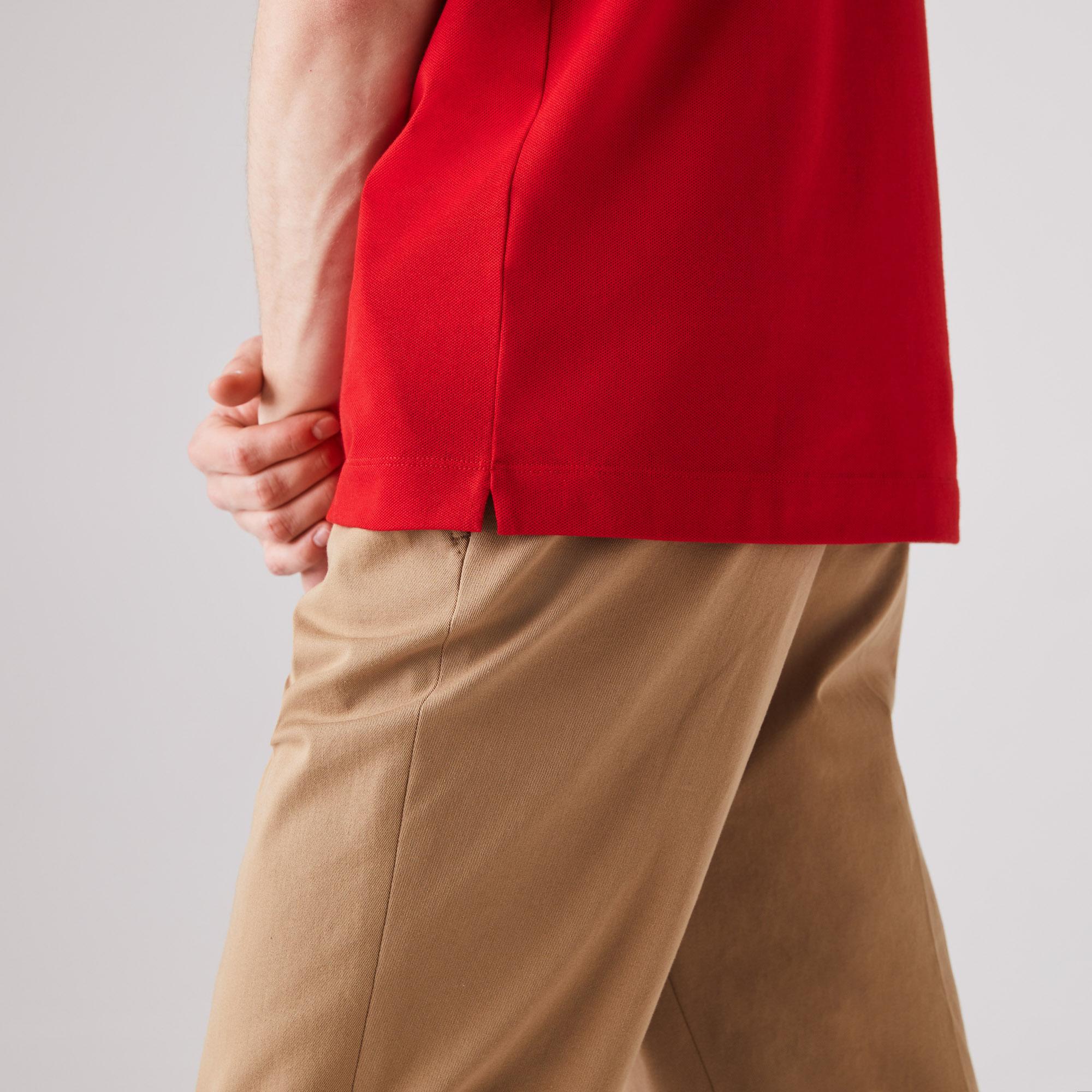 Erkek Regular Fit Kırmızı Paris Polo