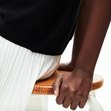  Kadın Relaxed Fit Siyah Polo