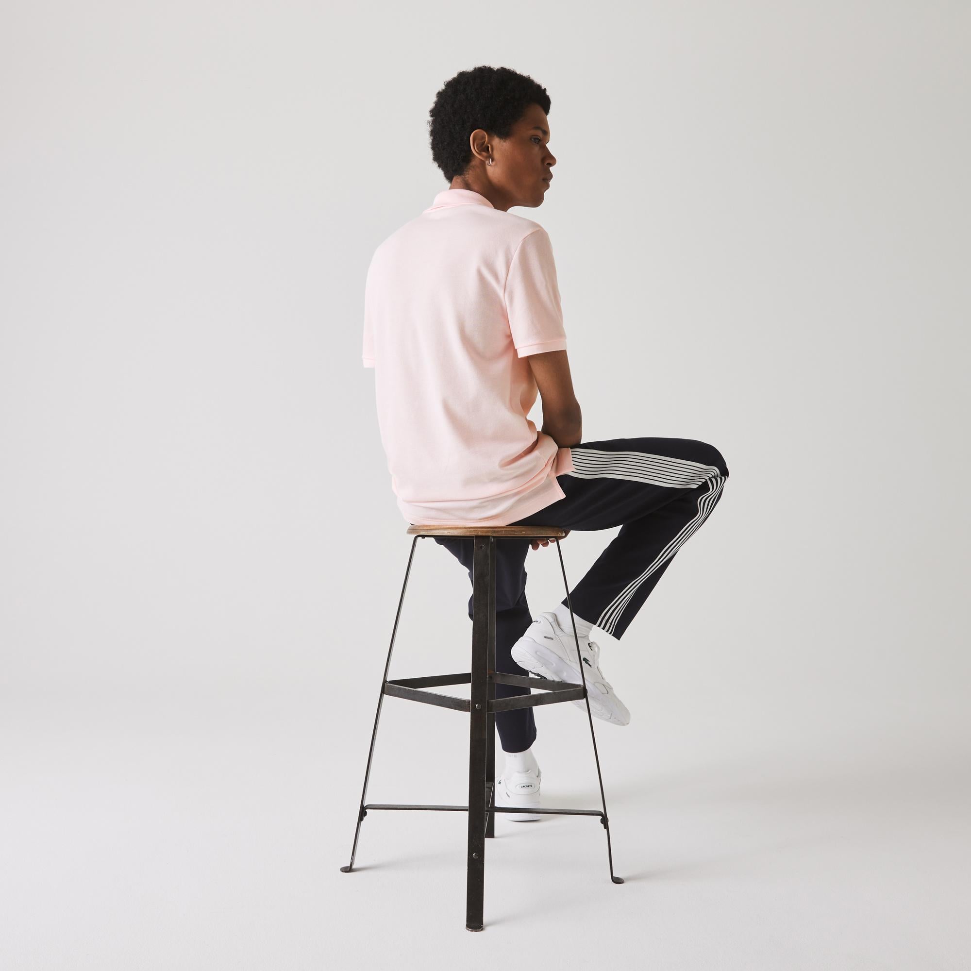 Lacoste L.12.12 Erkek Slim Fit Açık Pembe Polo