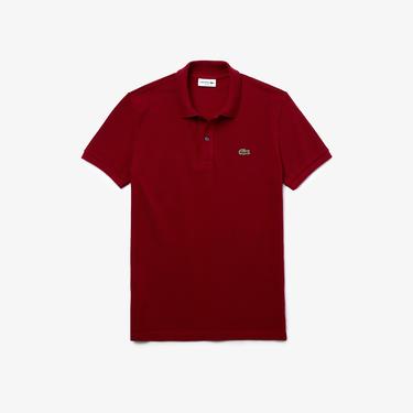  L.12.12 Erkek Slim Fit Kırmızı Polo