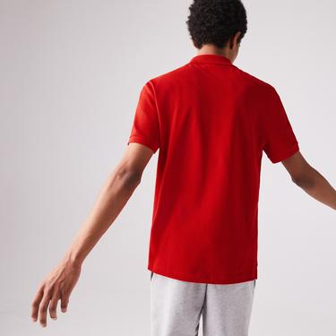  Lacoste L.12.12 Erkek Slim Fit Kırmızı Polo