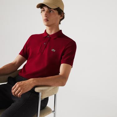  L.12.12 Erkek Slim Fit Kırmızı Polo