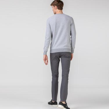 Erkek Slim Fit Gri Pantolon