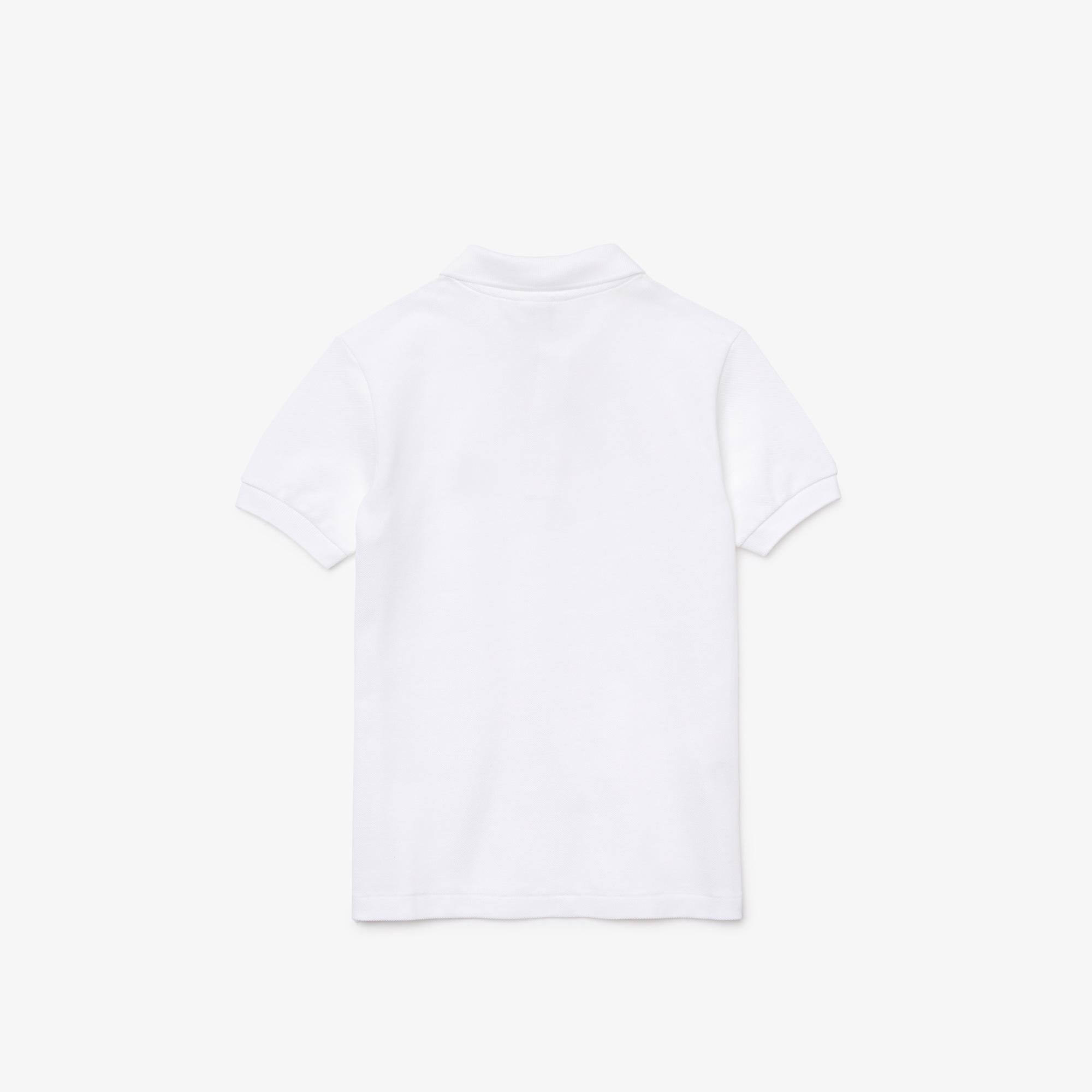 Çocuk Regular Fit Beyaz Polo