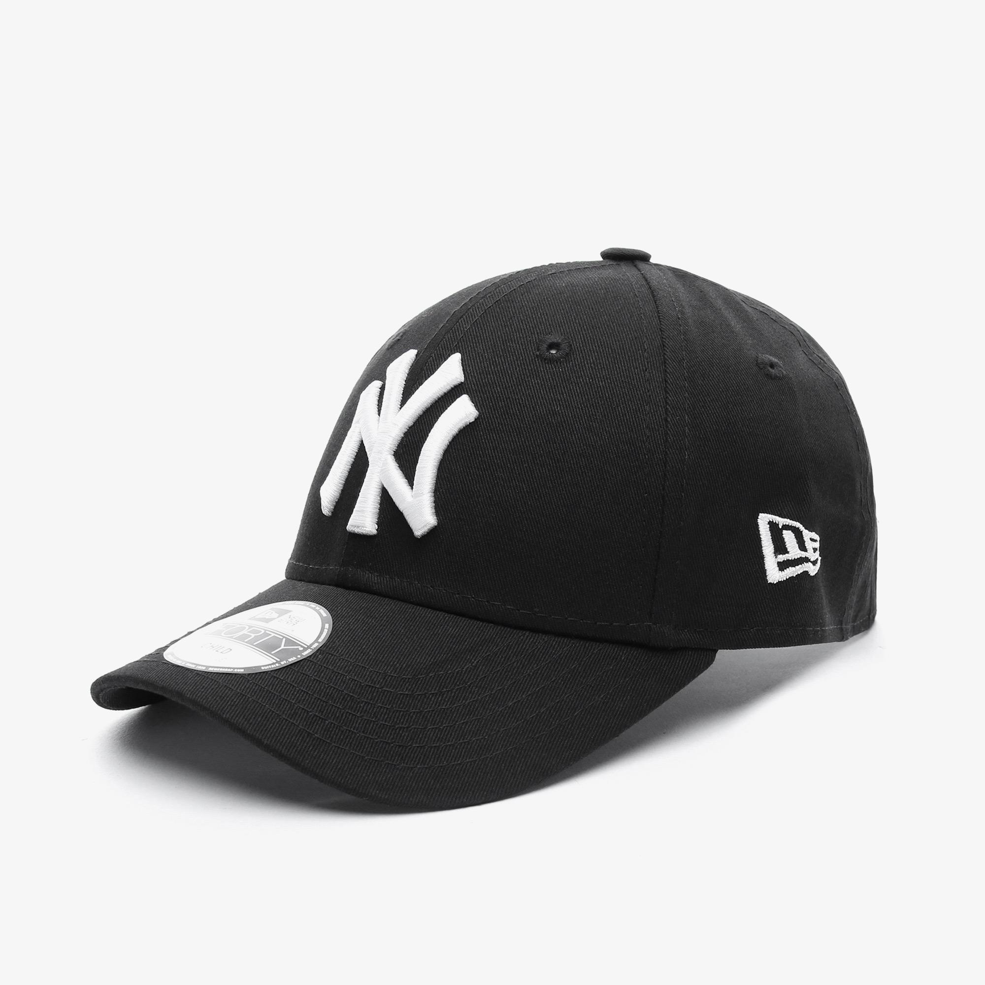 New Era New York Yankees Essential 9FORTY Çocuk Siyah Şapka