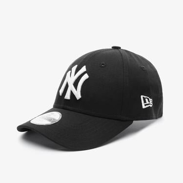  New Era New York Yankees Essential 9FORTY Çocuk Siyah Şapka