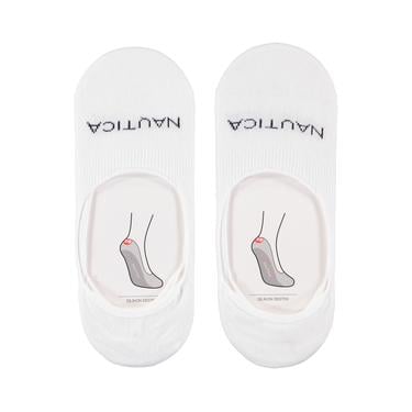  Nautica Unisex Beyaz 2Li Babet Çorap