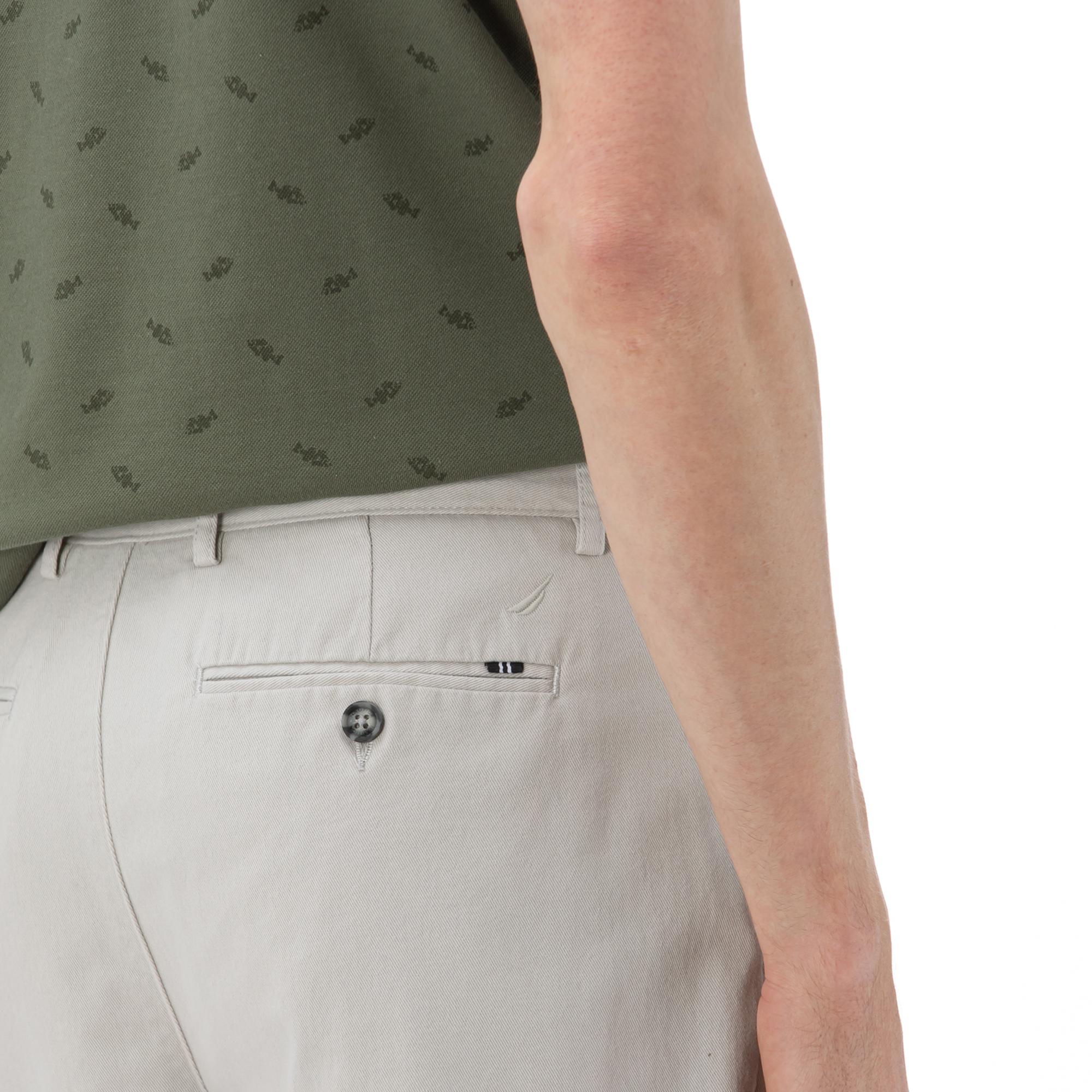 Nautica Gri Classic Fit Şort