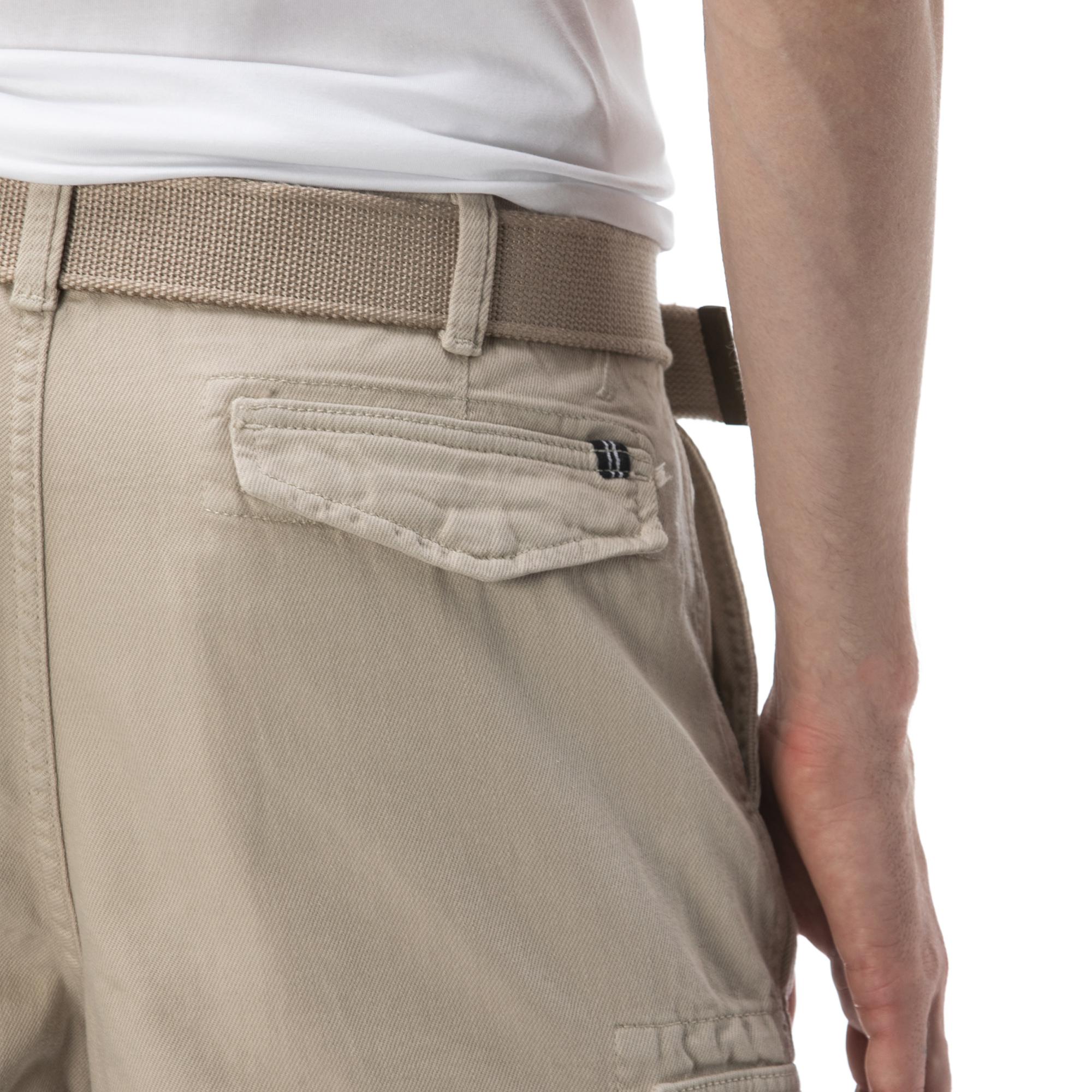 Nautica Erkek Krem Rengi Bermuda Şort