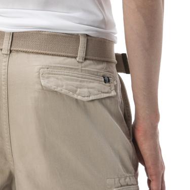  Nautica Erkek Krem Rengi Bermuda Şort