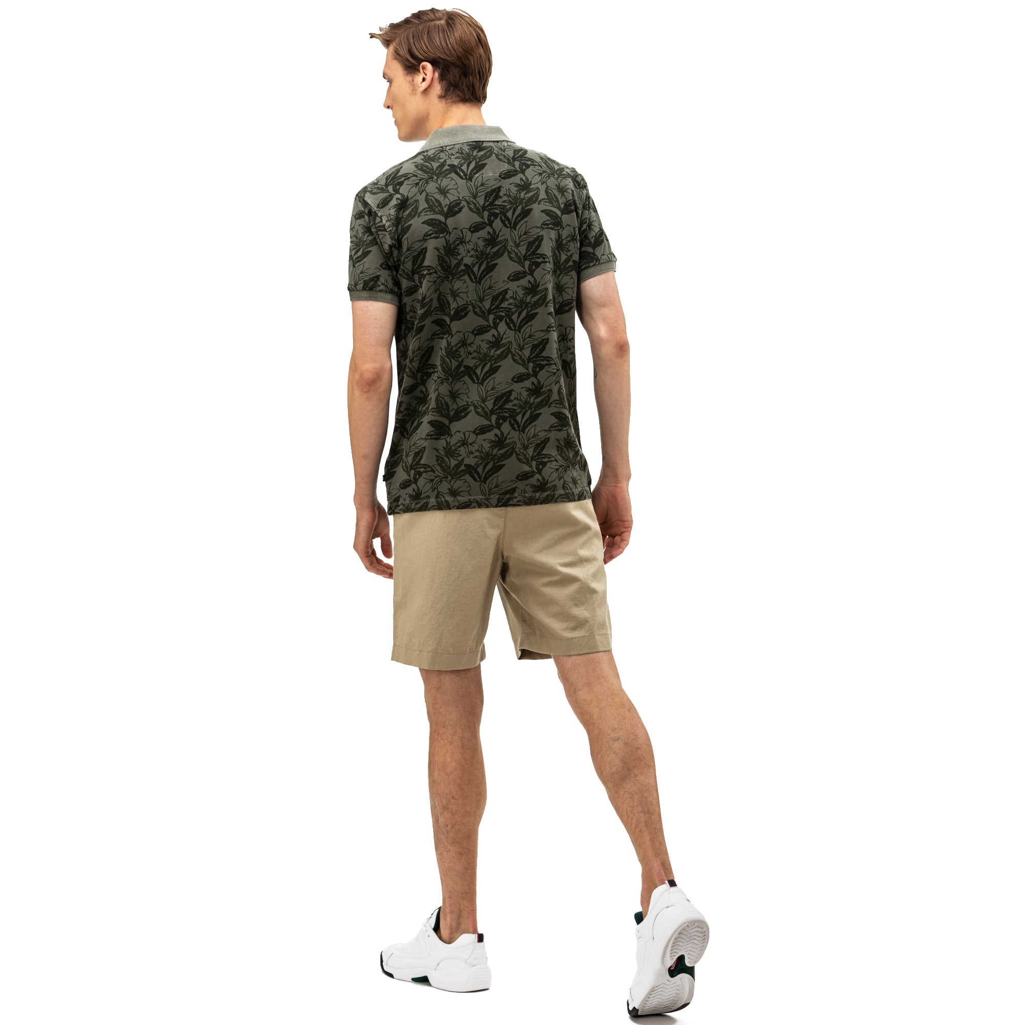 Nautica Bej Classic Fit Şort