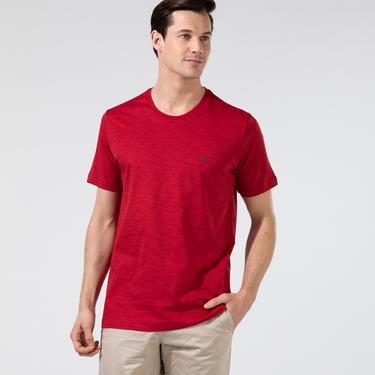  Nautica Erkek Kırmızı Standart Fit T-Shirt