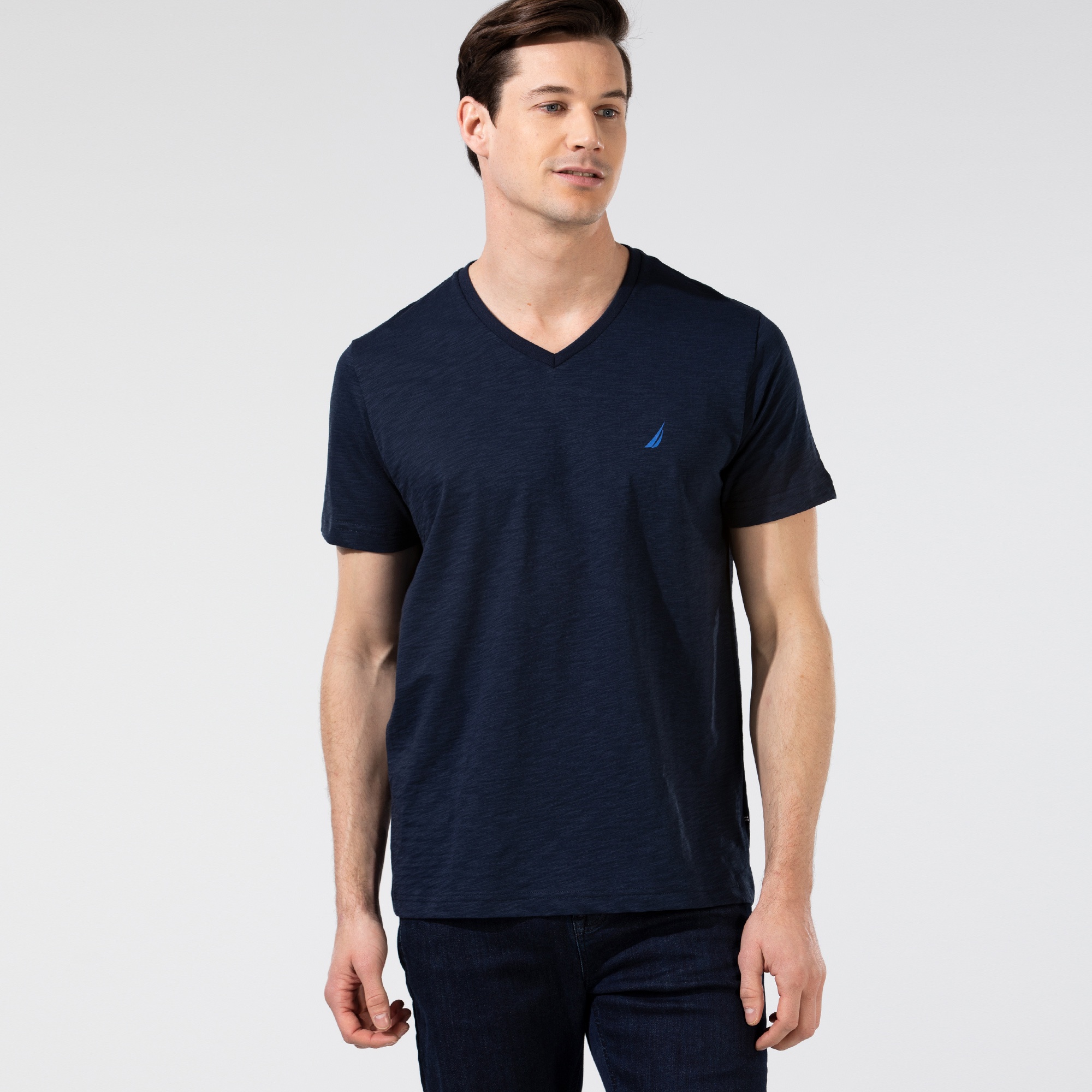 Nautica Lacivert T-Shirt