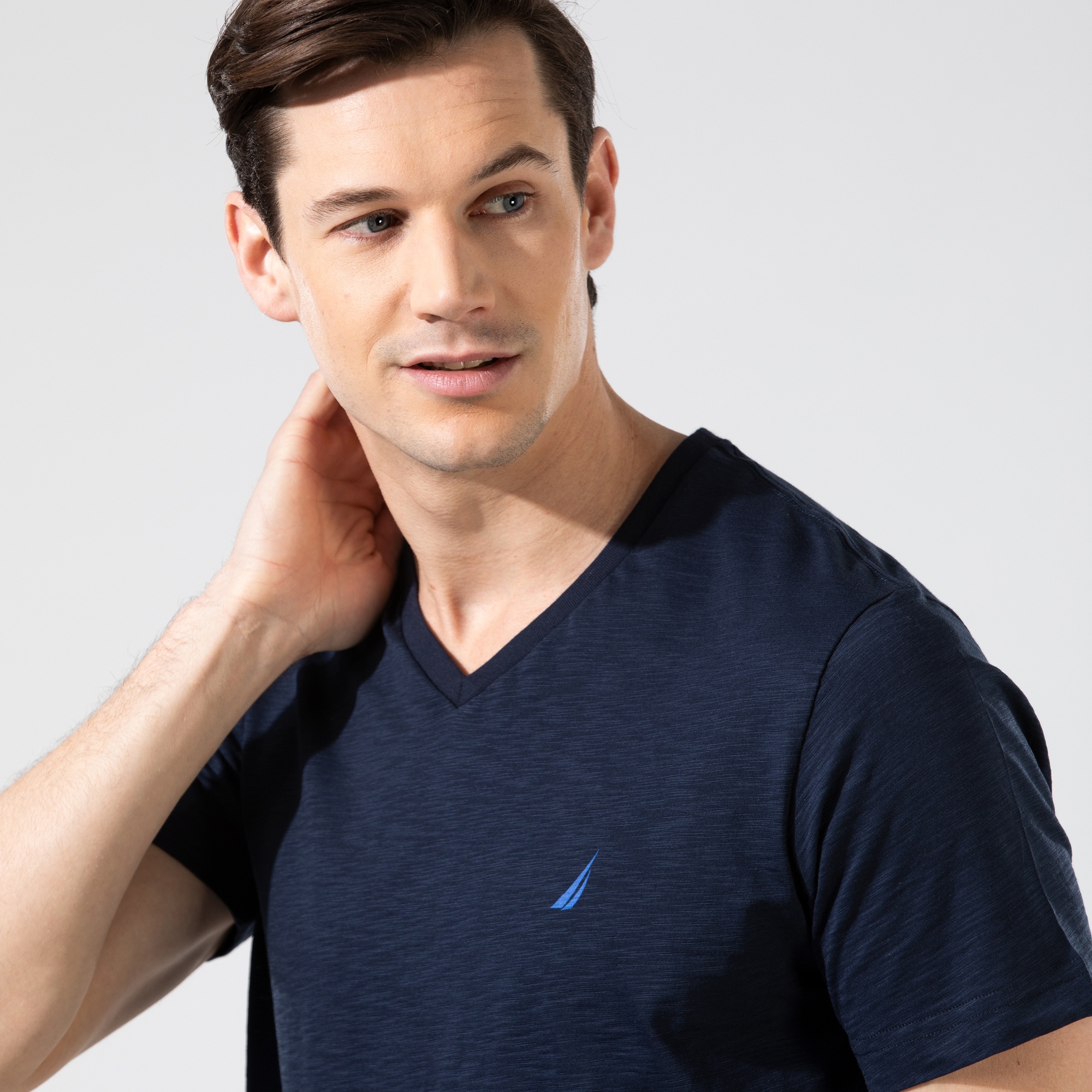Nautica Lacivert T-Shirt