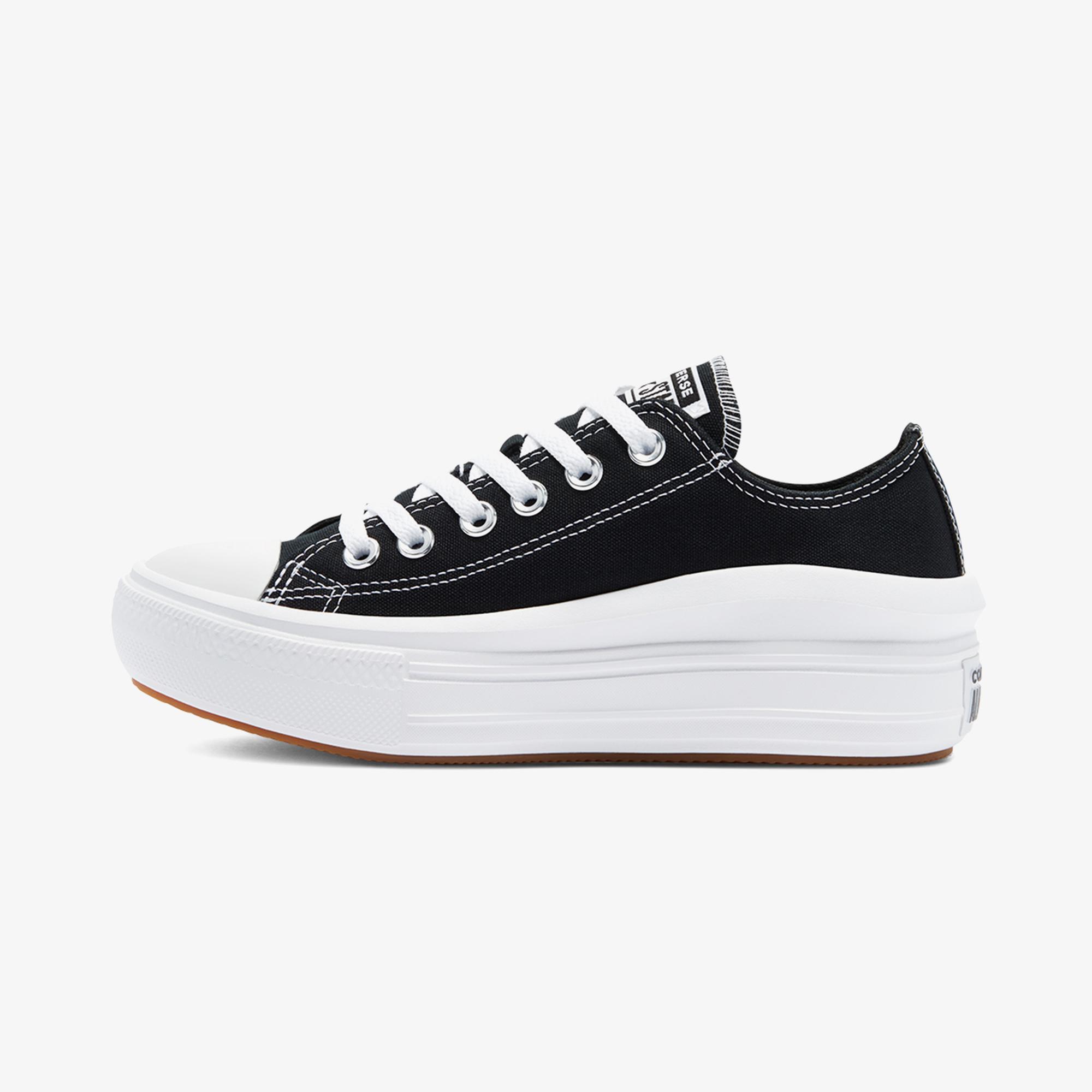 Converse Chuck Taylor All Star Move Low Platform Unisex Siyah Sneaker