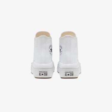  Converse Chuck Taylor All Star Move Platform Hi Kadın Beyaz Sneaker