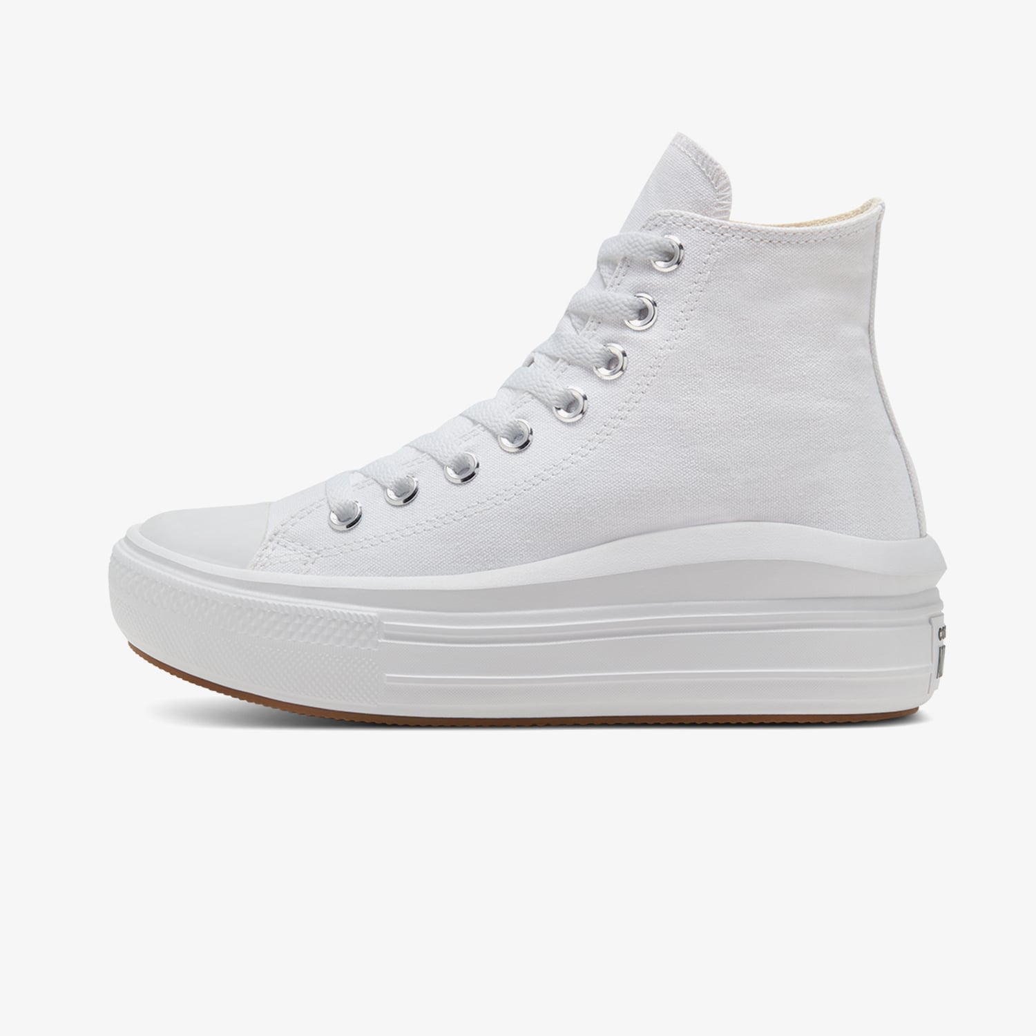 Converse Converse Chuck Taylor All Star Move Platform Hi Kadın Beyaz Sneaker | FashFed Beyaz - 3. görsel