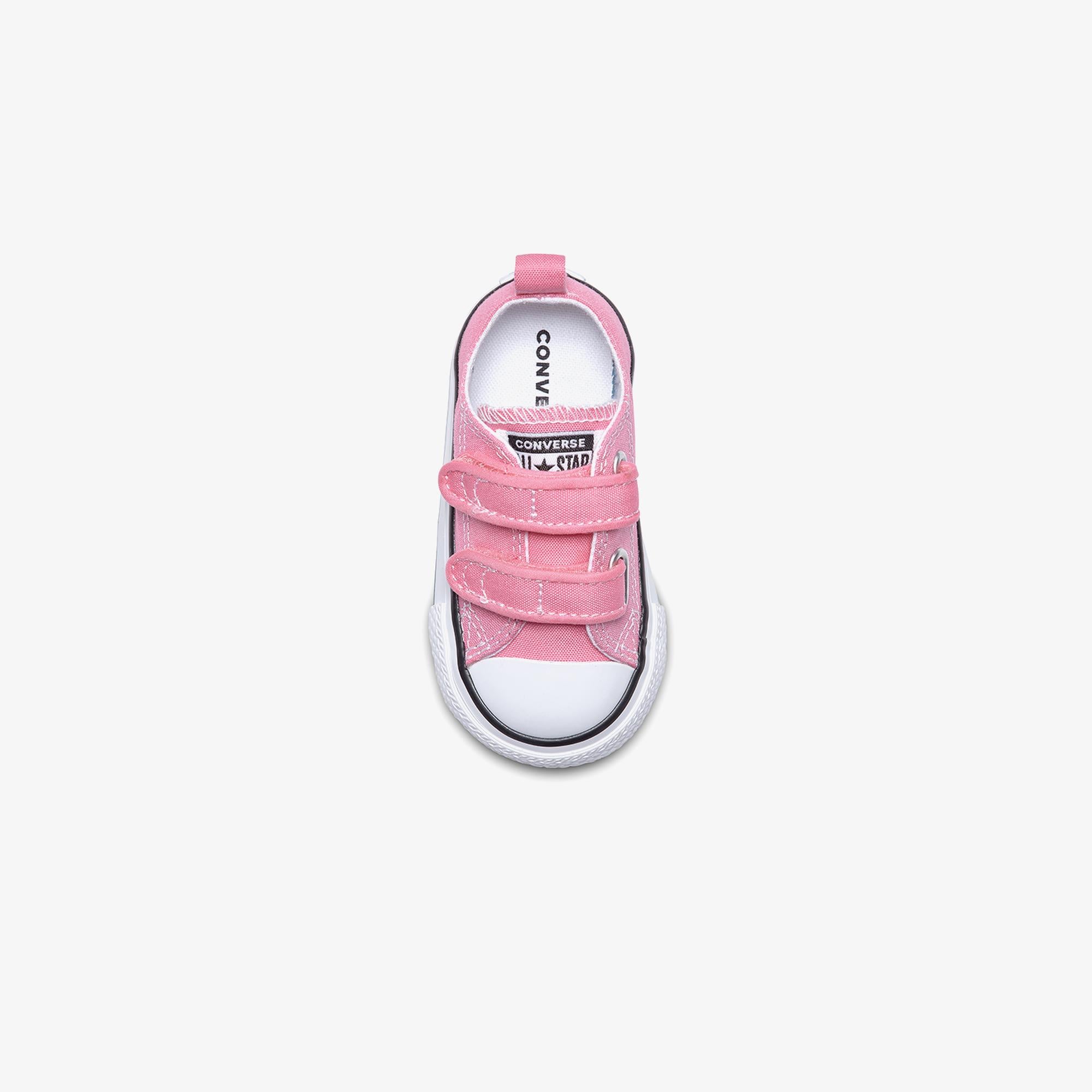 Converse Chuck Taylor All Star 2V Hook And Loop Bebek Pembe Sneaker