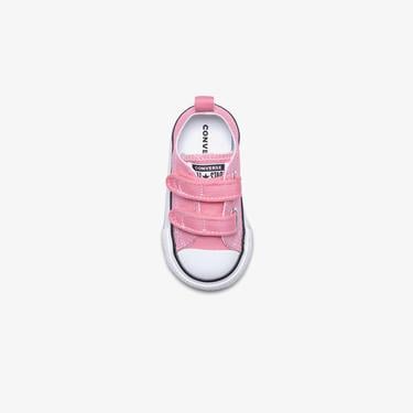  Converse Chuck Taylor All Star 2V Hook And Loop Bebek Pembe Sneaker