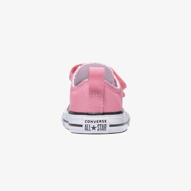  Converse Chuck Taylor All Star 2V Hook And Loop Bebek Pembe Sneaker
