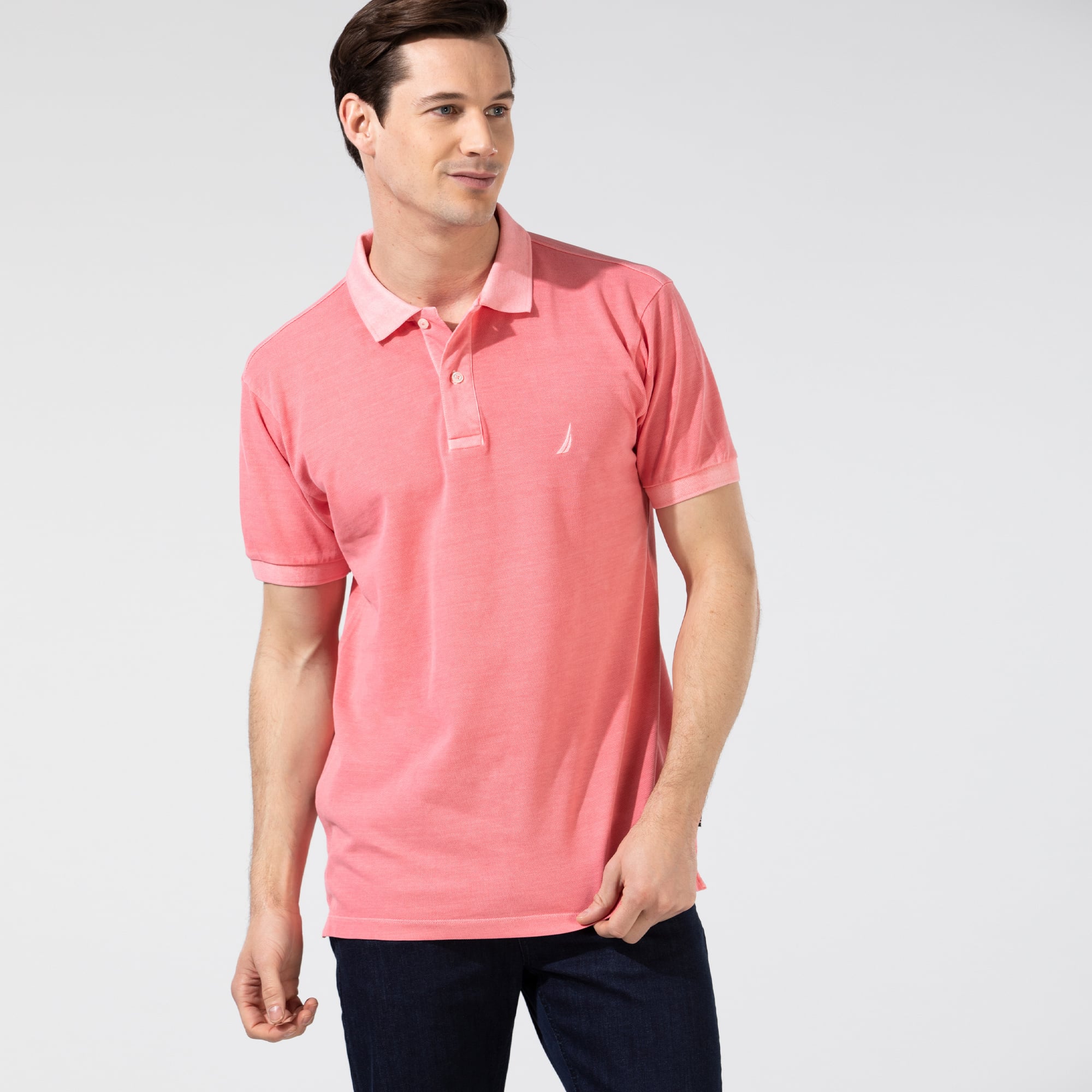 Nautica Pembe Classic Fit Polo