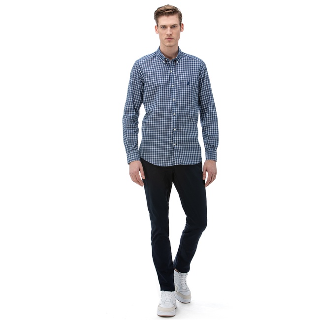  Nautica Erkek Lacivert Slim Fit Chino Pantolon
