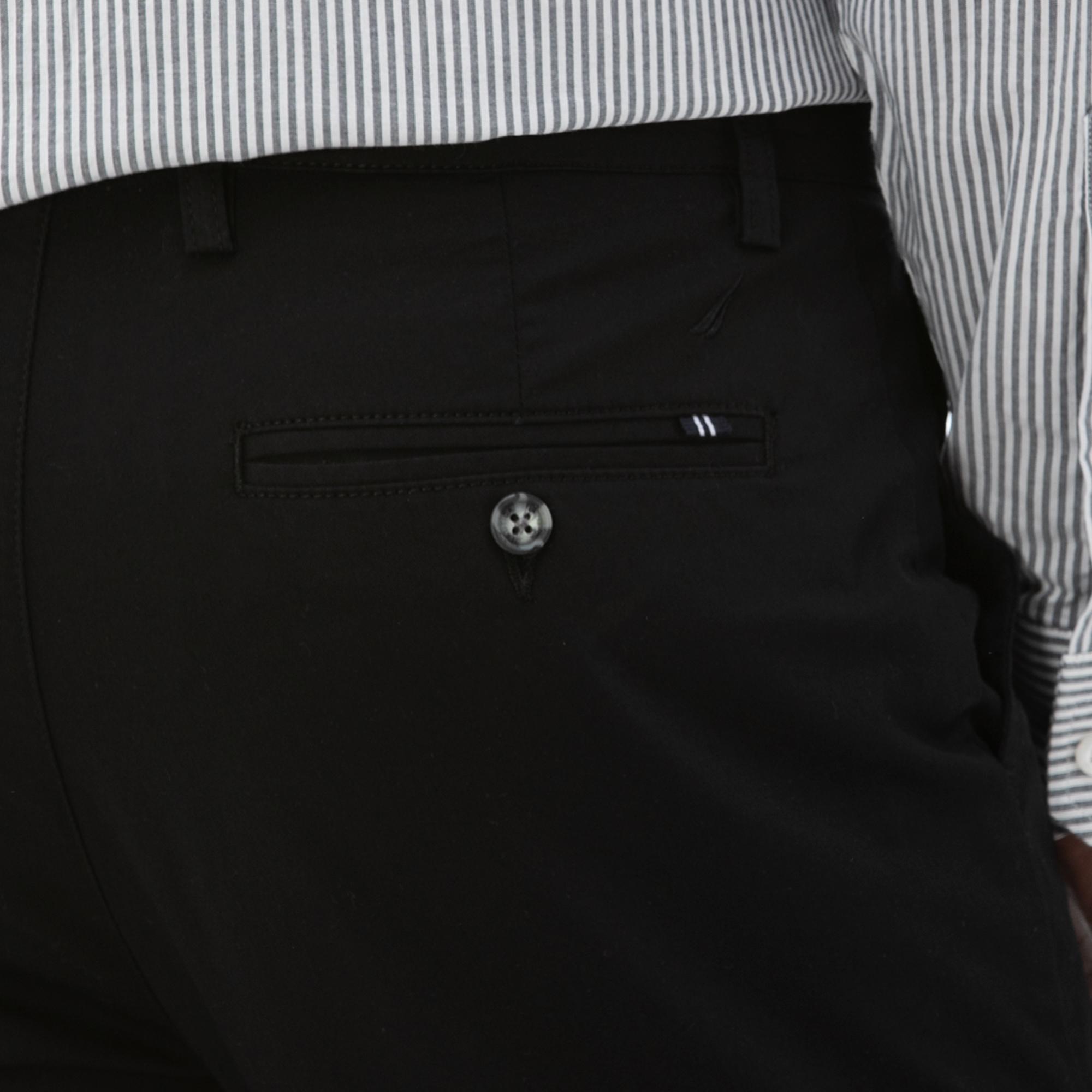 Nautica Erkek Siyah Slim Fit Chino Pantolon