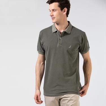  Nautica Haki Classic Fit Polo
