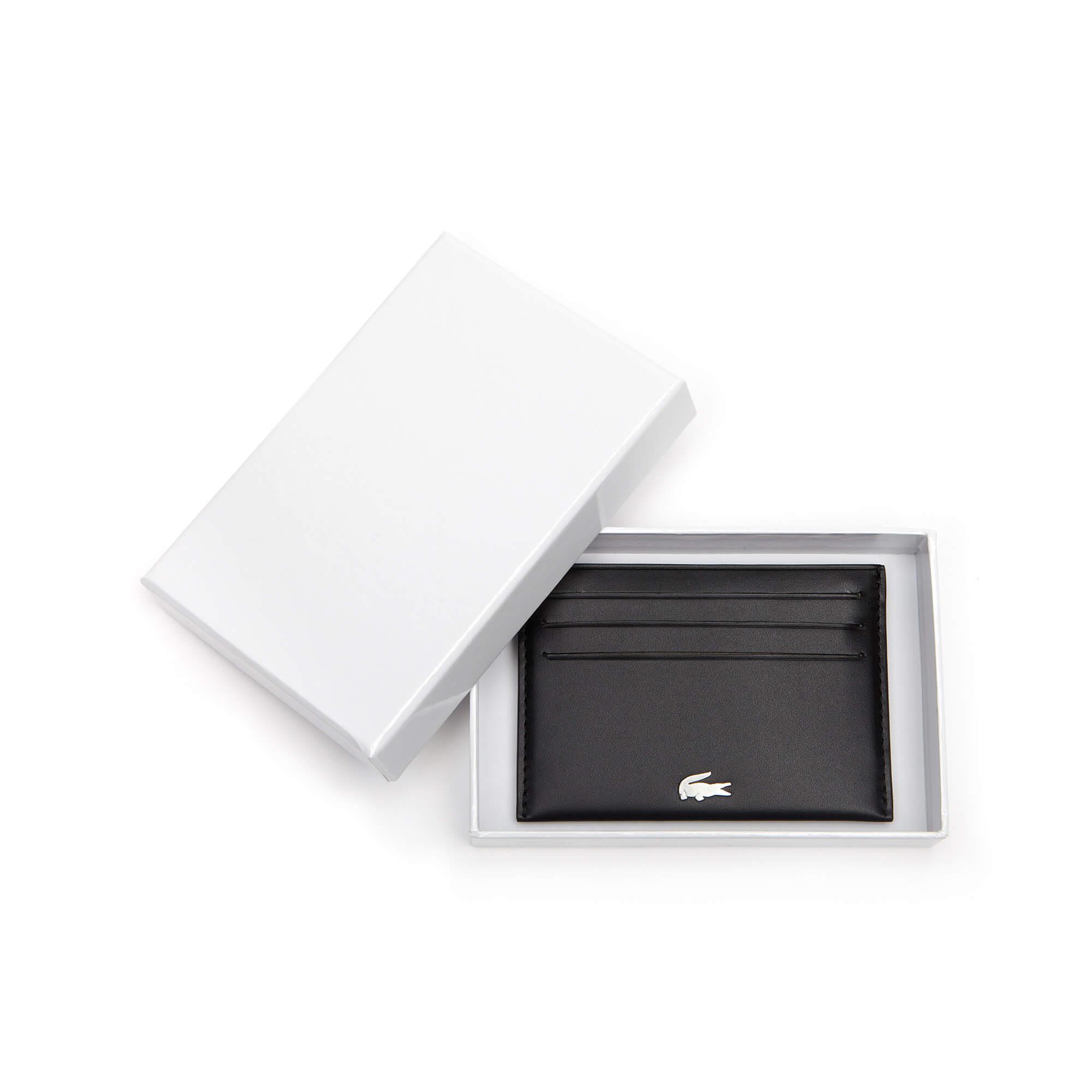 Lacoste FG Erkek Deri Siyah Kartlık