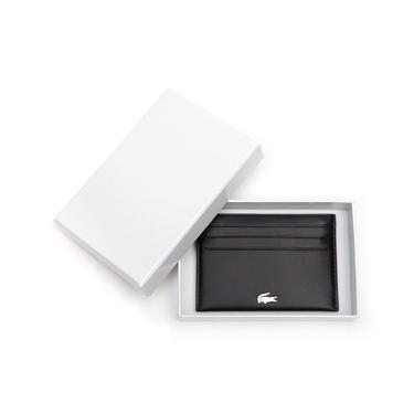  Lacoste FG Erkek Deri Siyah Kartlık