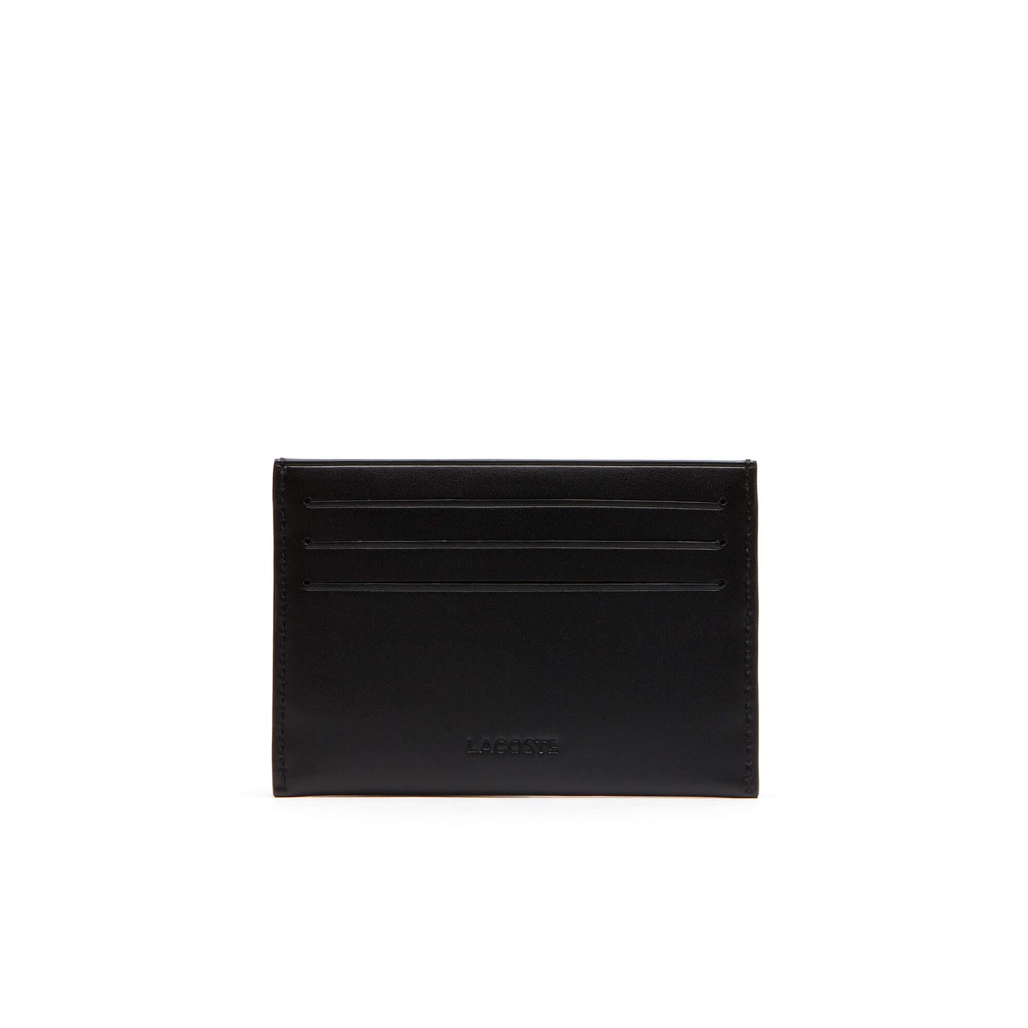 Lacoste FG Erkek Deri Siyah Kartlık