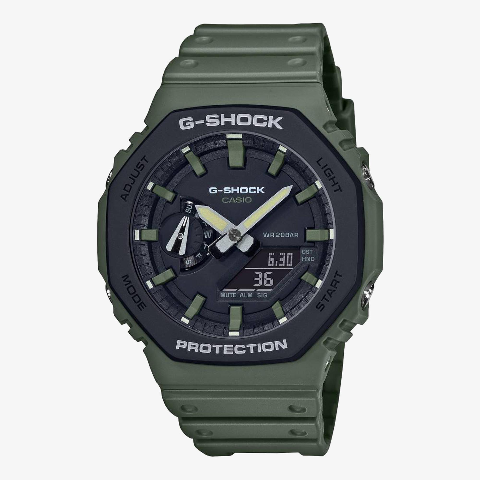 Casio G-Shock GA-2110SU-3ADR Erkek Yeşil Kol Saati