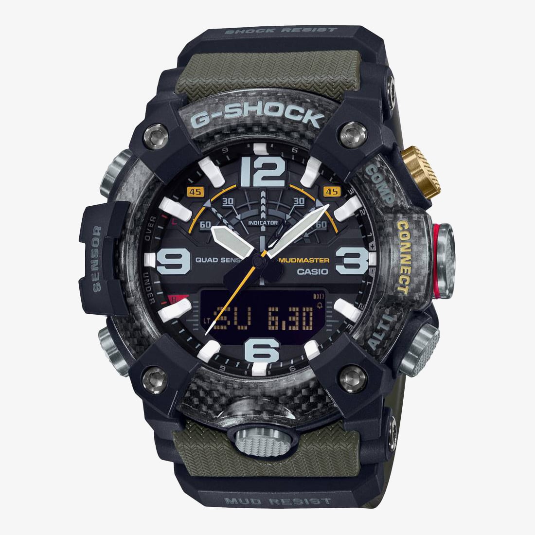  Casio G-Shock GG-B100-1A3DR Unisex Siyah/Yeşil Kol Saati