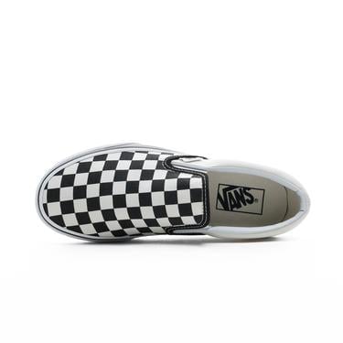  Vans Classic Slip-On Checkerboard Siyah - Bej Unisex Sneaker