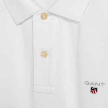  GANT Erkek Beyaz Regular Fit Polo