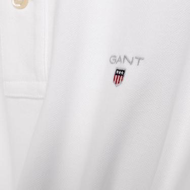  GANT Erkek Beyaz Regular Fit Polo
