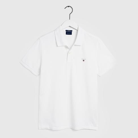 GANT Erkek Beyaz Regular Fit Polo