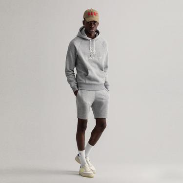  GANT Erkek Gri Regular Fit Şort