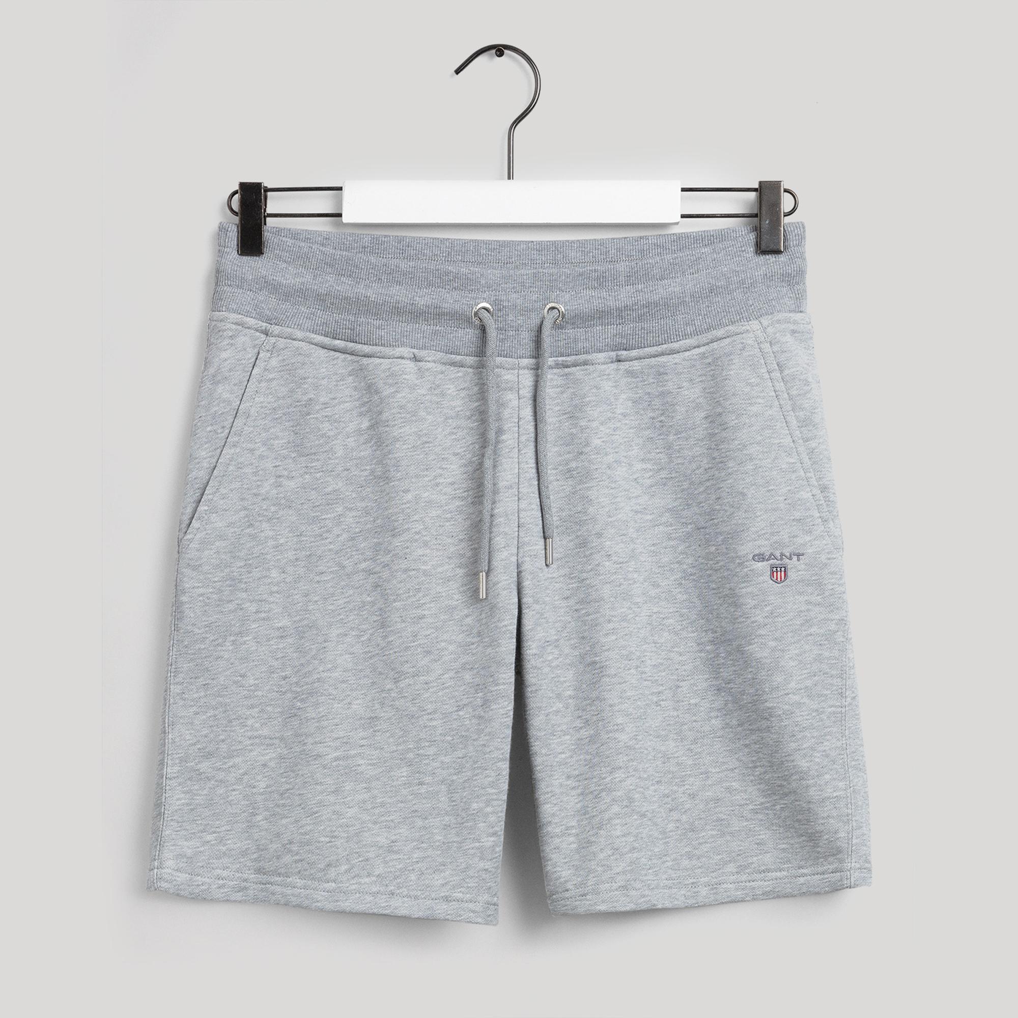 GANT Erkek Gri Regular Fit Şort