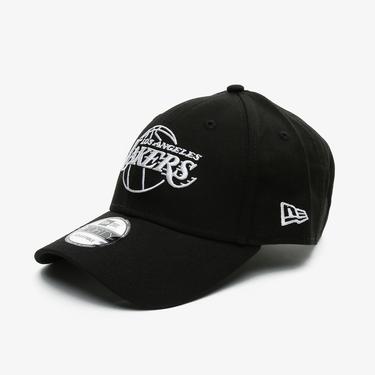  New Era NBA Essential Outline 9Forty Loslak Unisex Siyah Şapka